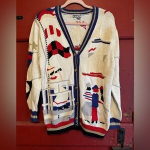 Vintage Nautical Cardigan